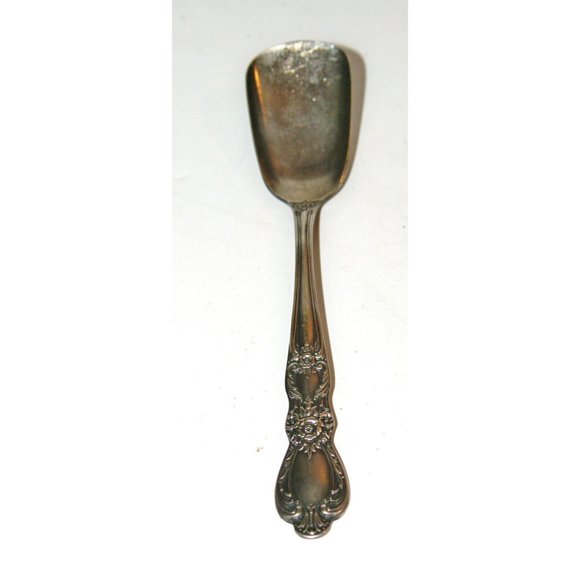 1847 Rogers Bros. Heritage Pattern Sugar Spoon vtg - Picture 2 of 6